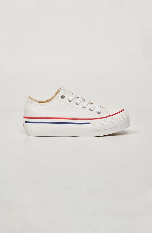 Zapatilla Lona Plataforma Classic Amerika